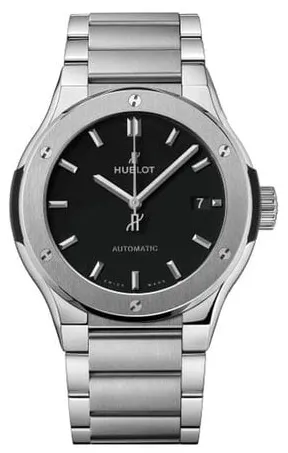 Hublot Classic Fusion 510.NX.1170.NX 45.5mm Stainless steel Black