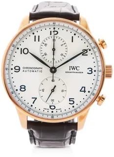 IWC Portugieser IW3716-03 Red gold White