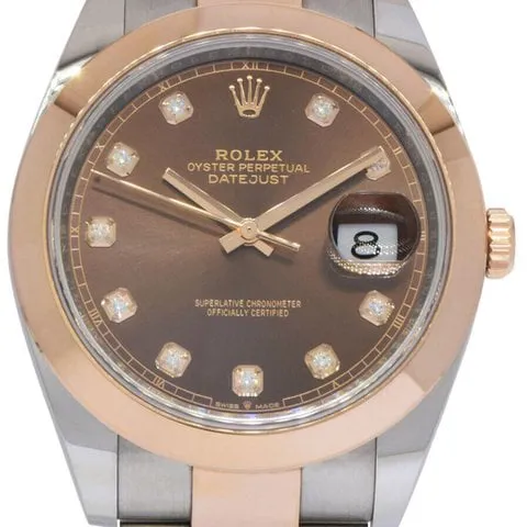 Rolex Datejust 41 126301 41mm Stainless steel Brown