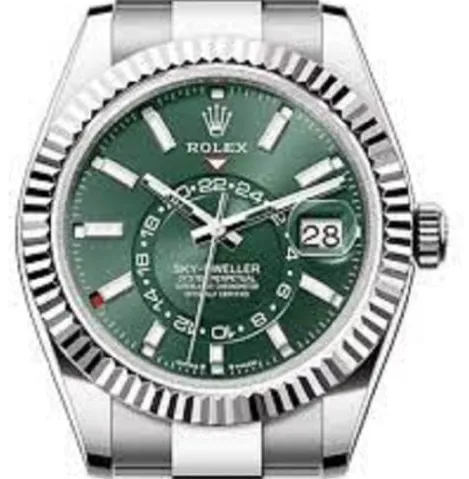 Rolex Sky-Dweller 336934 42mm Steel Green