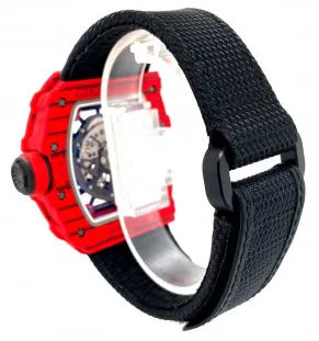 Richard Mille Rafael Nadal RM35-02 49.95mm NTPT Carbon (Red), Diamonds Snow Setting Skeletal 1