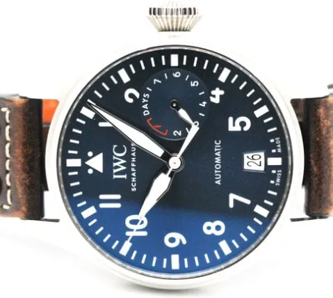 IWC Big Pilot IW500916 46mm Stainless steel Blue