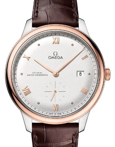 Omega De Ville 434.23.41.20.02.001 41mm Yellow gold and Stainless steel Silver