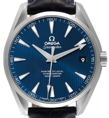 Omega Aqua Terra 231.13.42.21.03.001 41.5mm Stainless steel Blue