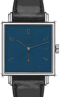 NOMOS Tetra Neomatik 422 Stainless steel Blue