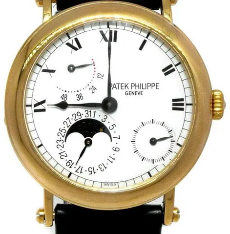 Patek Philippe Calatrava 5054J 36mm Yellow gold White