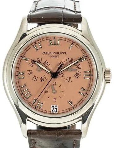 Patek Philippe Annual Calendar 5035G 37mm White gold Black