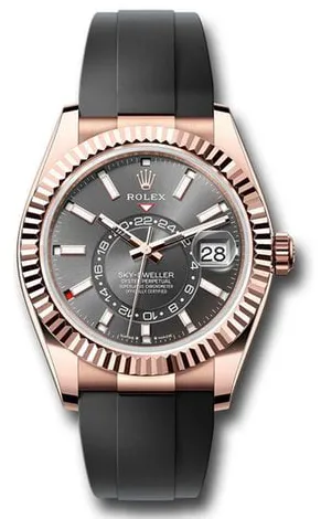 Rolex Sky-Dweller 336235-0002 42mm Rose gold Rhodium