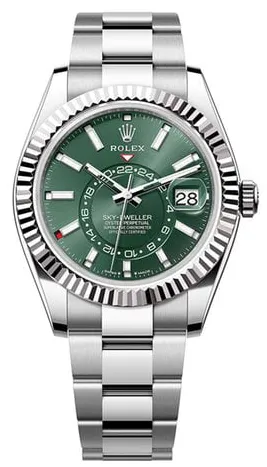 Rolex Sky-Dweller 336934 42mm Gold/steel Green