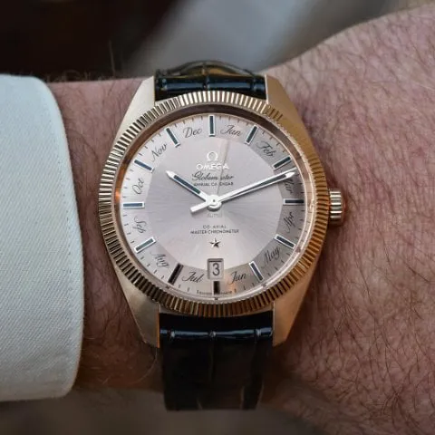 Omega Globemaster 130.53.41.22.99.002 41mm Rose gold Pink