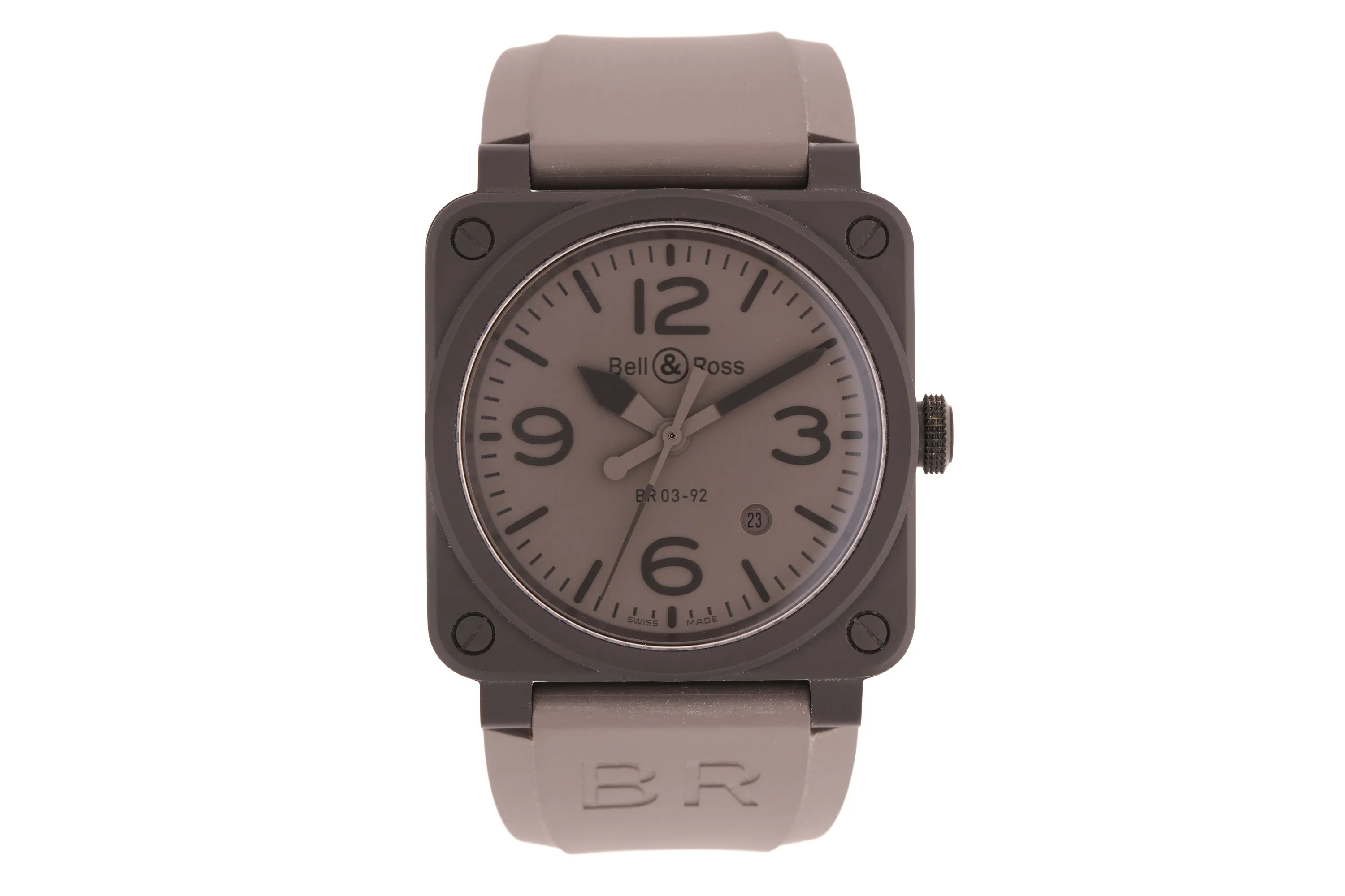 Bell & Ross BR03-92 BR 03-92 42mm Ceramic Gray