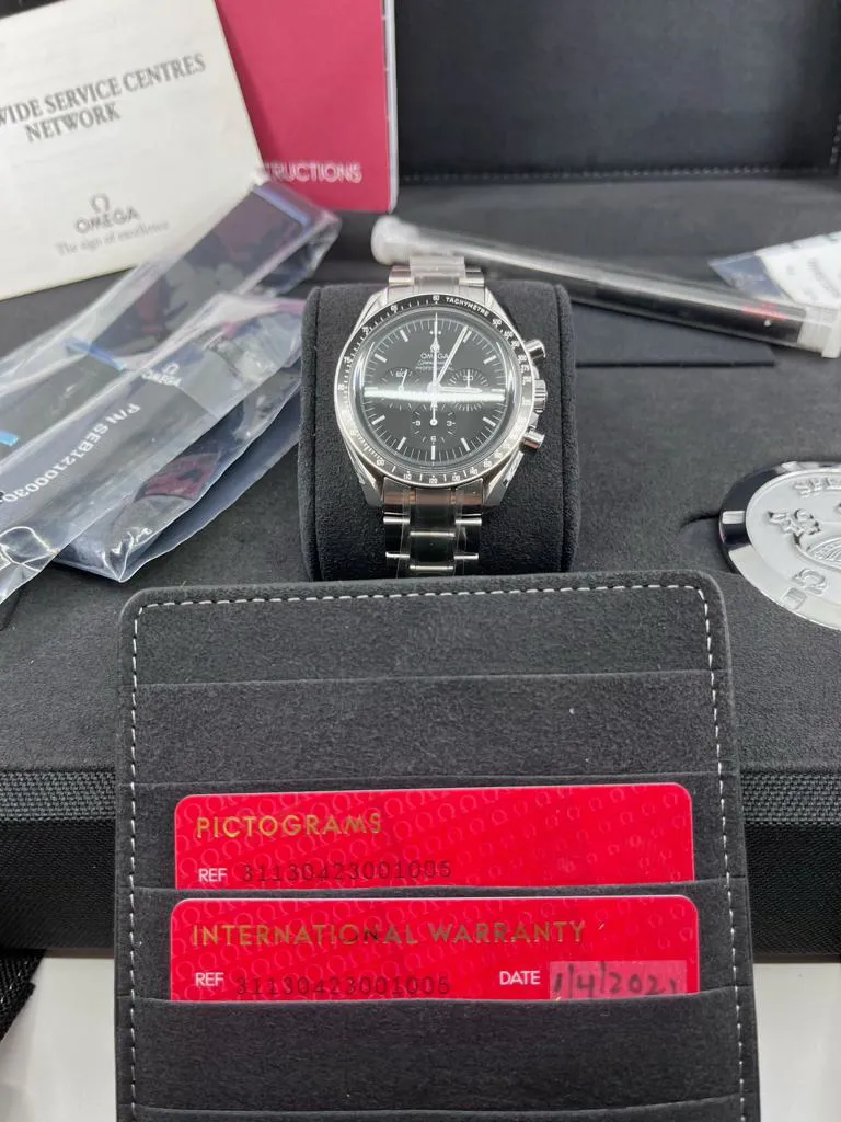 Omega Speedmaster 311.30.42.30.01.005 42mm Stainless steel Black