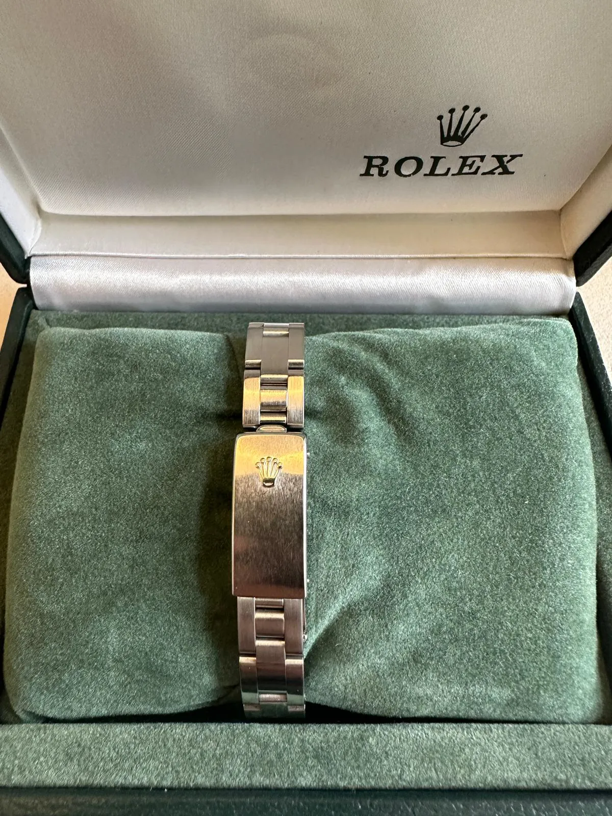 Rolex Oyster Perpetual 76080 24mm Stainless steel Black 1