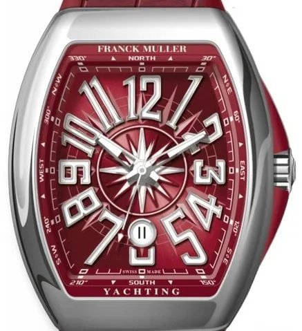 Franck Muller Vanguard V 45 SC DT YACHT 45mm Stainless steel Red