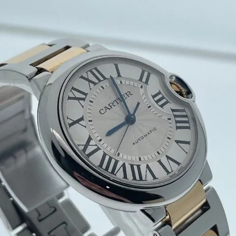 Cartier Ballon Bleu W2BB0022 42mm Yellow gold and Stainless steel Silver