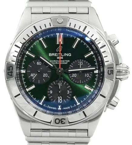 Breitling Chronomat AB0134101L1A1 42mm Stainless steel Green