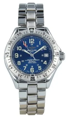 Breitling Superocean A17340 42mm Stainless steel Blue