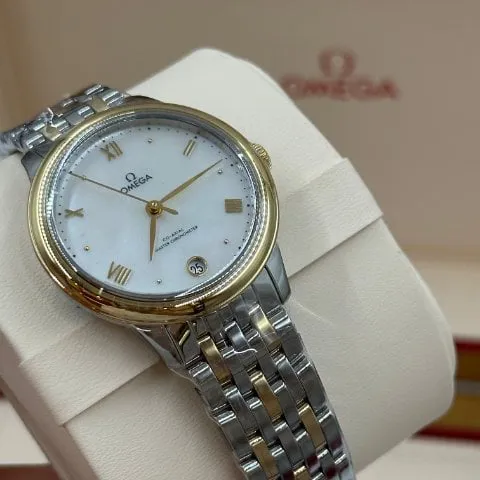 Omega De Ville 434.20.34.20.05.002 34mm Yellow gold and Stainless steel White