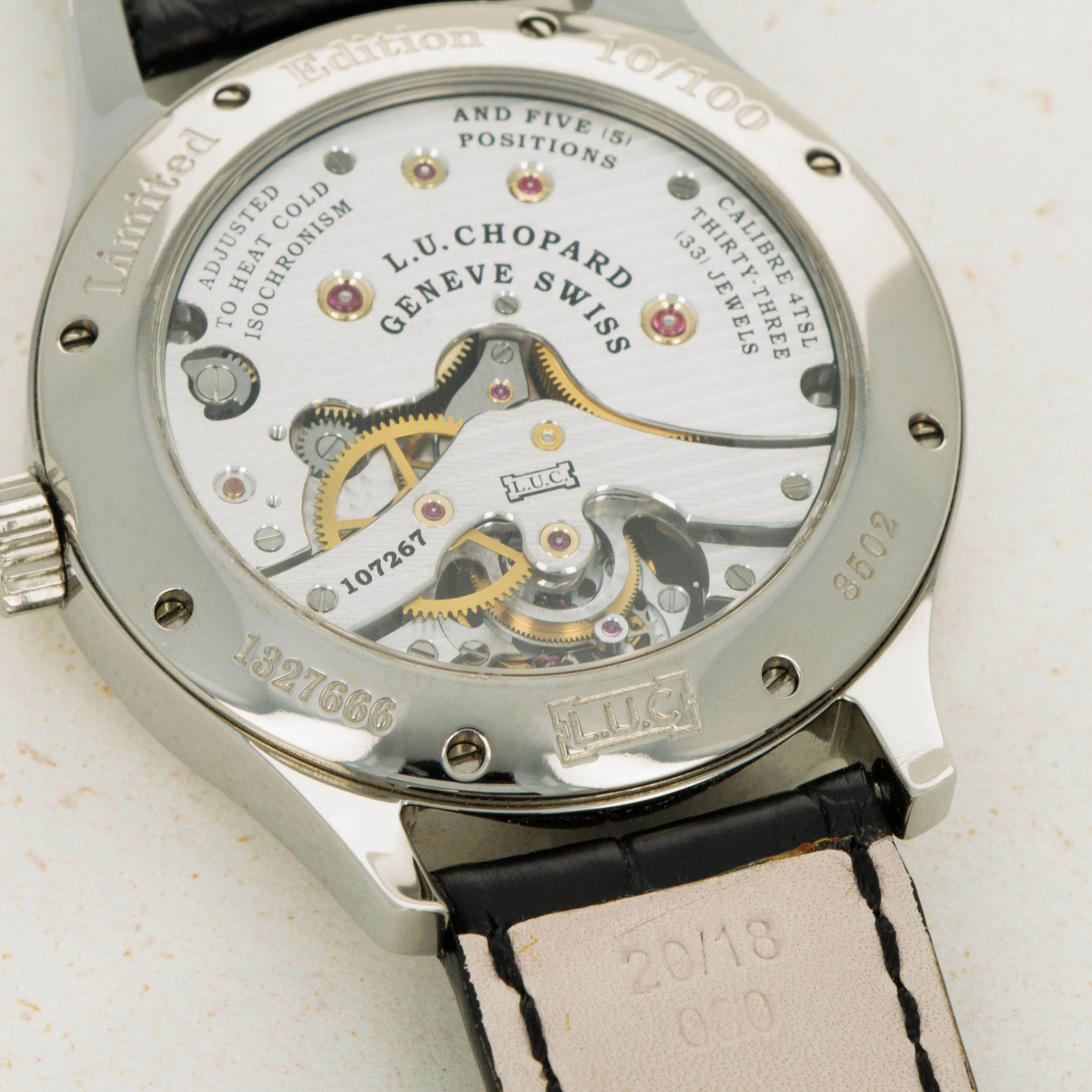Chopard Chronometer Tourbillon 168502-3001 40.5mm Titanium Gray 3