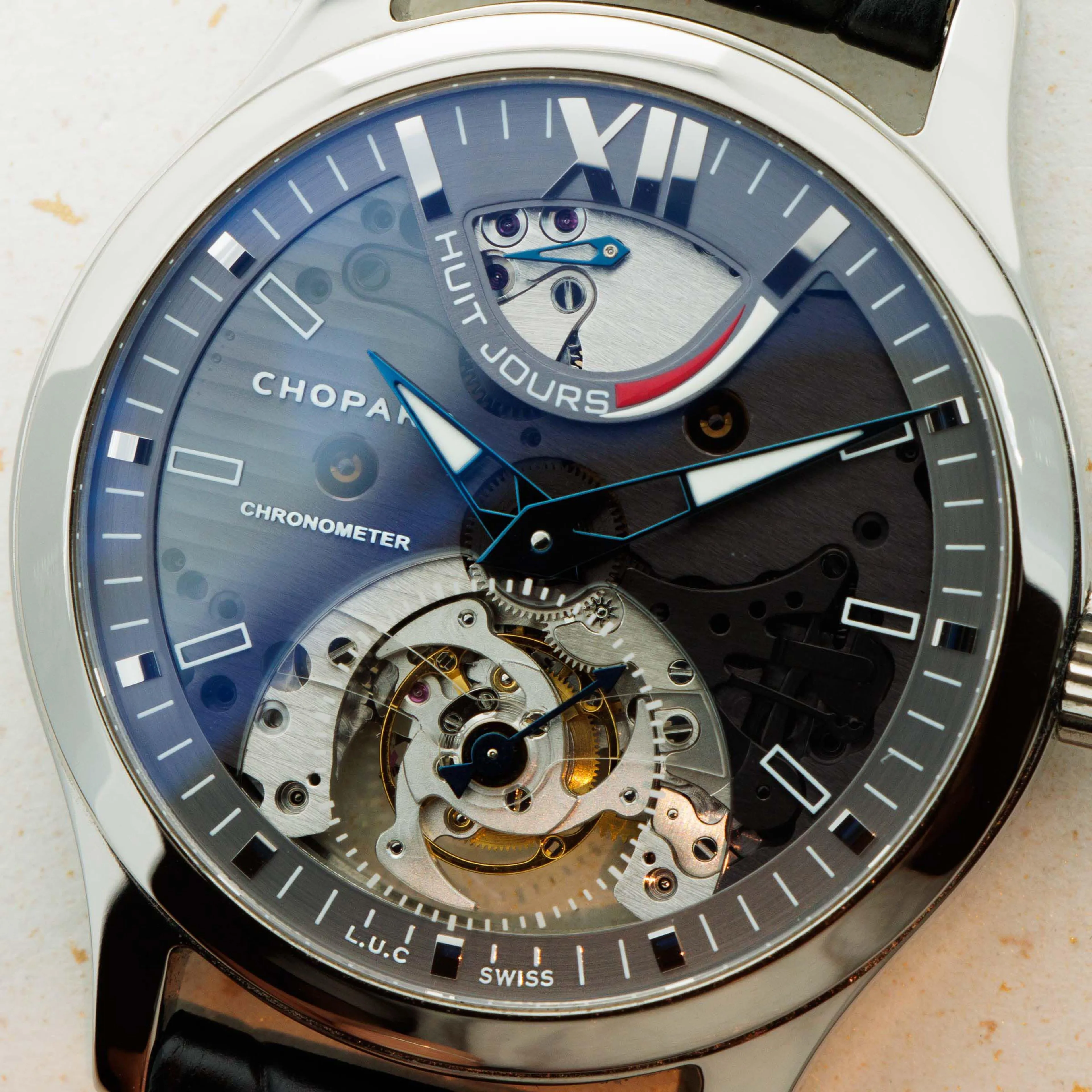 Chopard Chronometer Tourbillon 168502-3001 40.5mm Titanium Gray 10