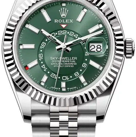 Rolex Sky-Dweller 336934 42mm Steel Green