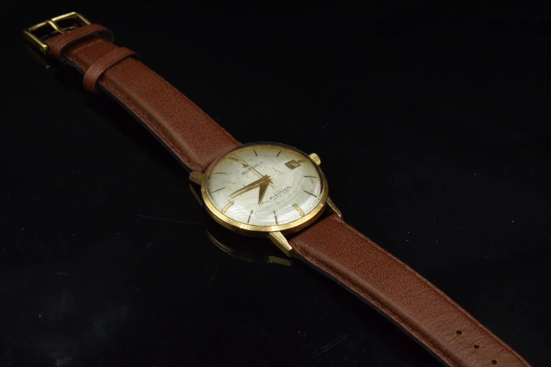 Buren 35mm Yellow gold Gilt