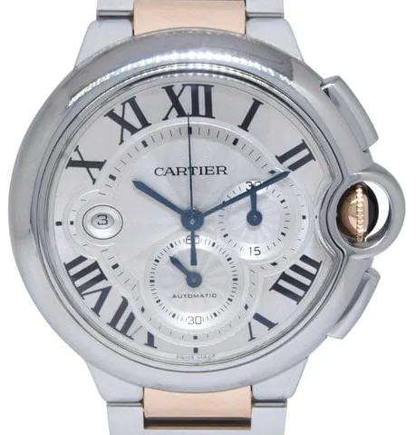 Cartier Ballon Bleu 3109 44mm Stainless steel Silver