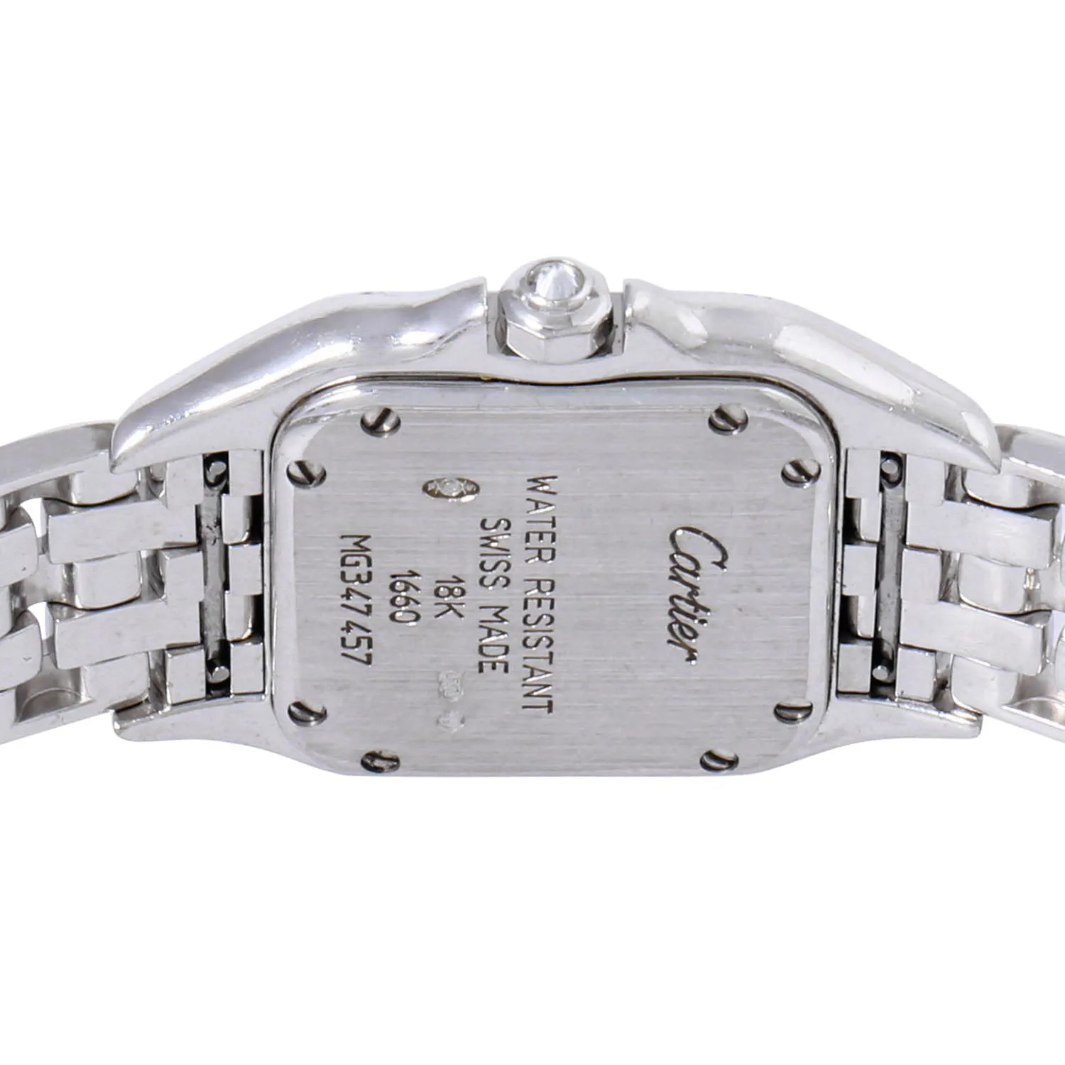 Cartier Panthère 1660 22mm White gold Blue 1