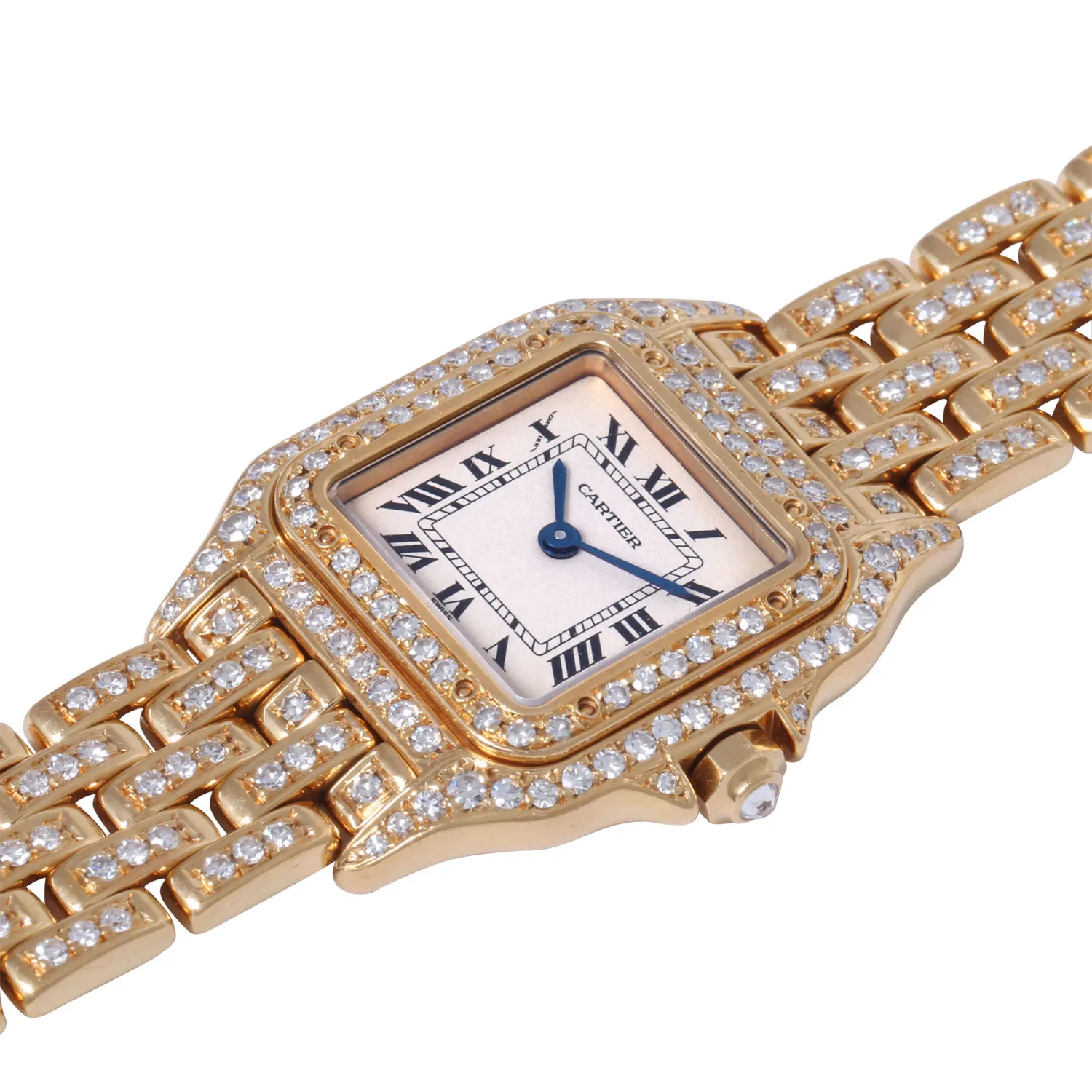 Cartier Panthère 866919 22mm Yellow gold White 4