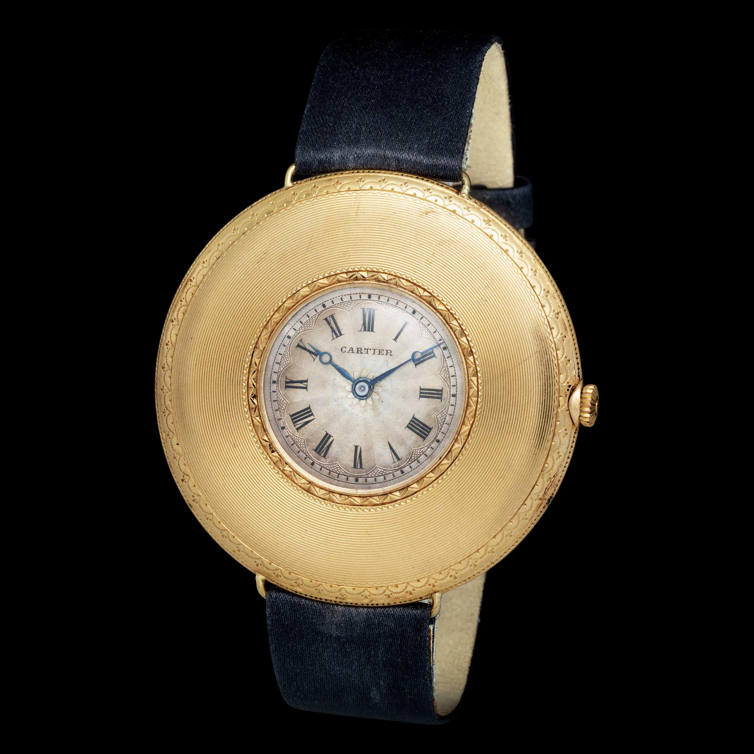 Cartier Rotonde de Cartier 47mm Yellow gold Silver