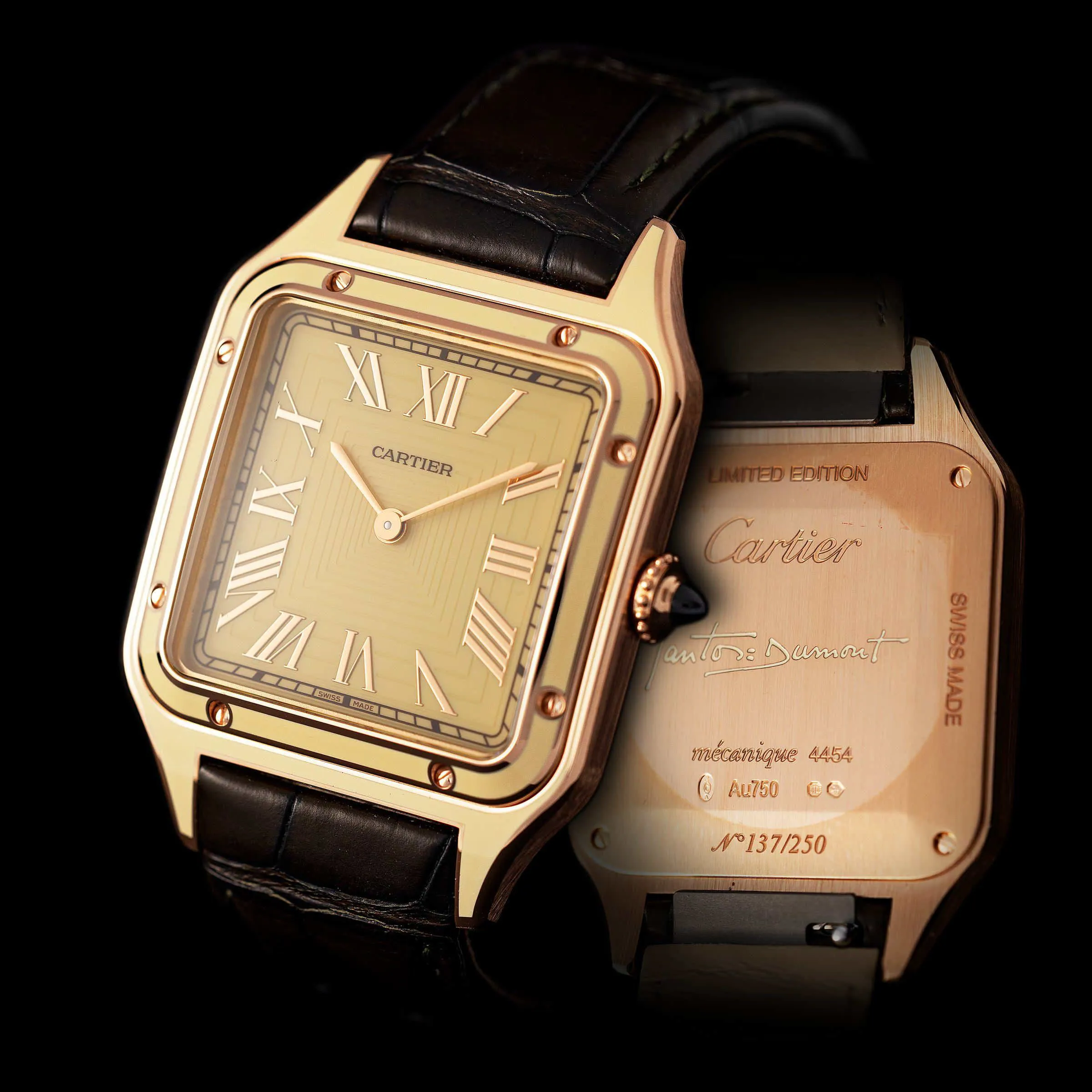 Cartier Santos WGSA0054 43.5mm Rose gold Beige 6