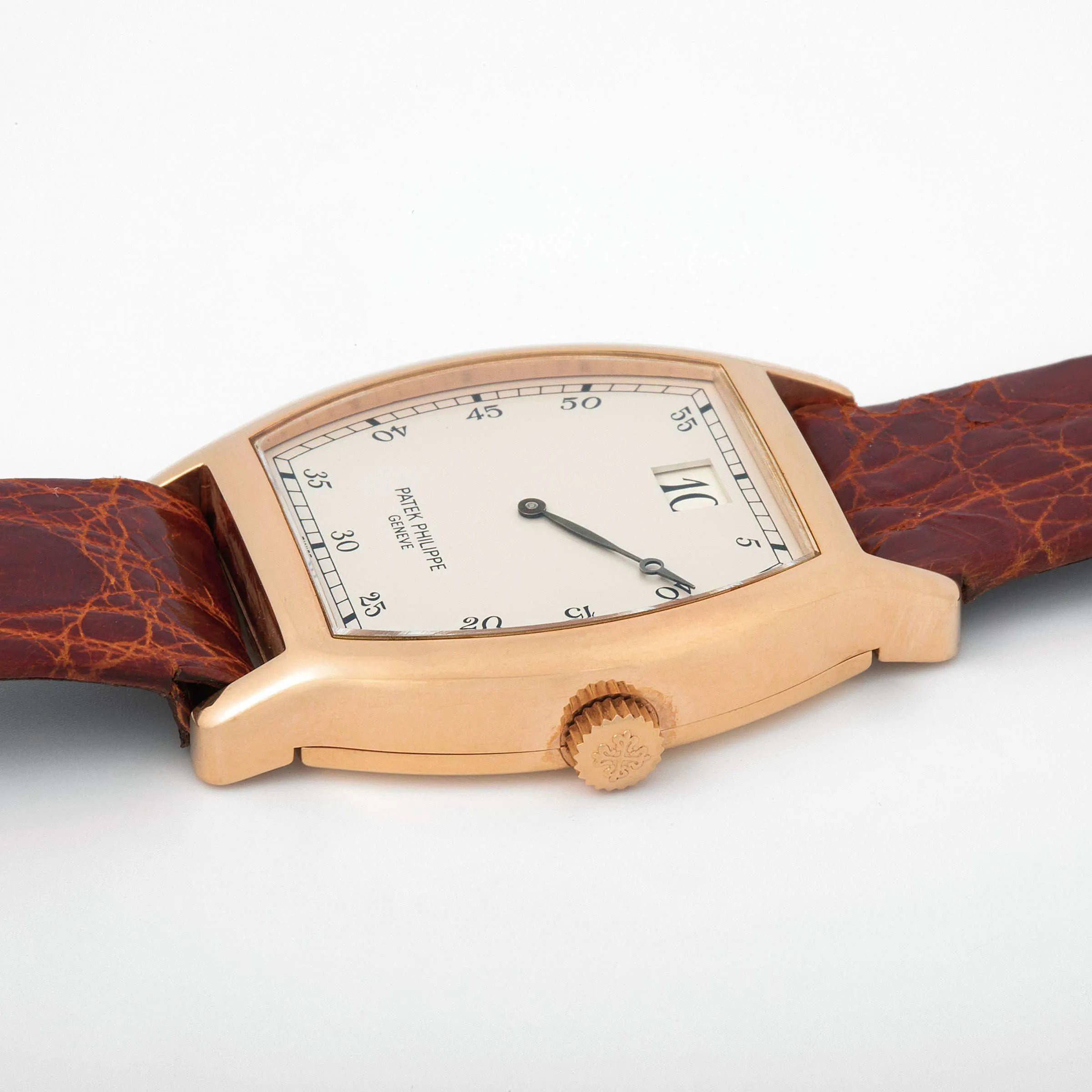 Patek Philippe JUMP HOUR 3969 38mm Rose gold Opaline 3