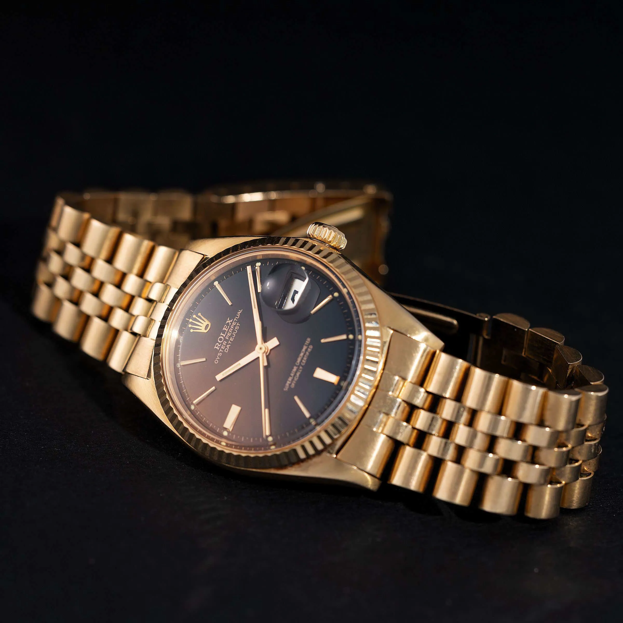 Rolex Datejust 36 1601 36mm Rose gold Brown 7