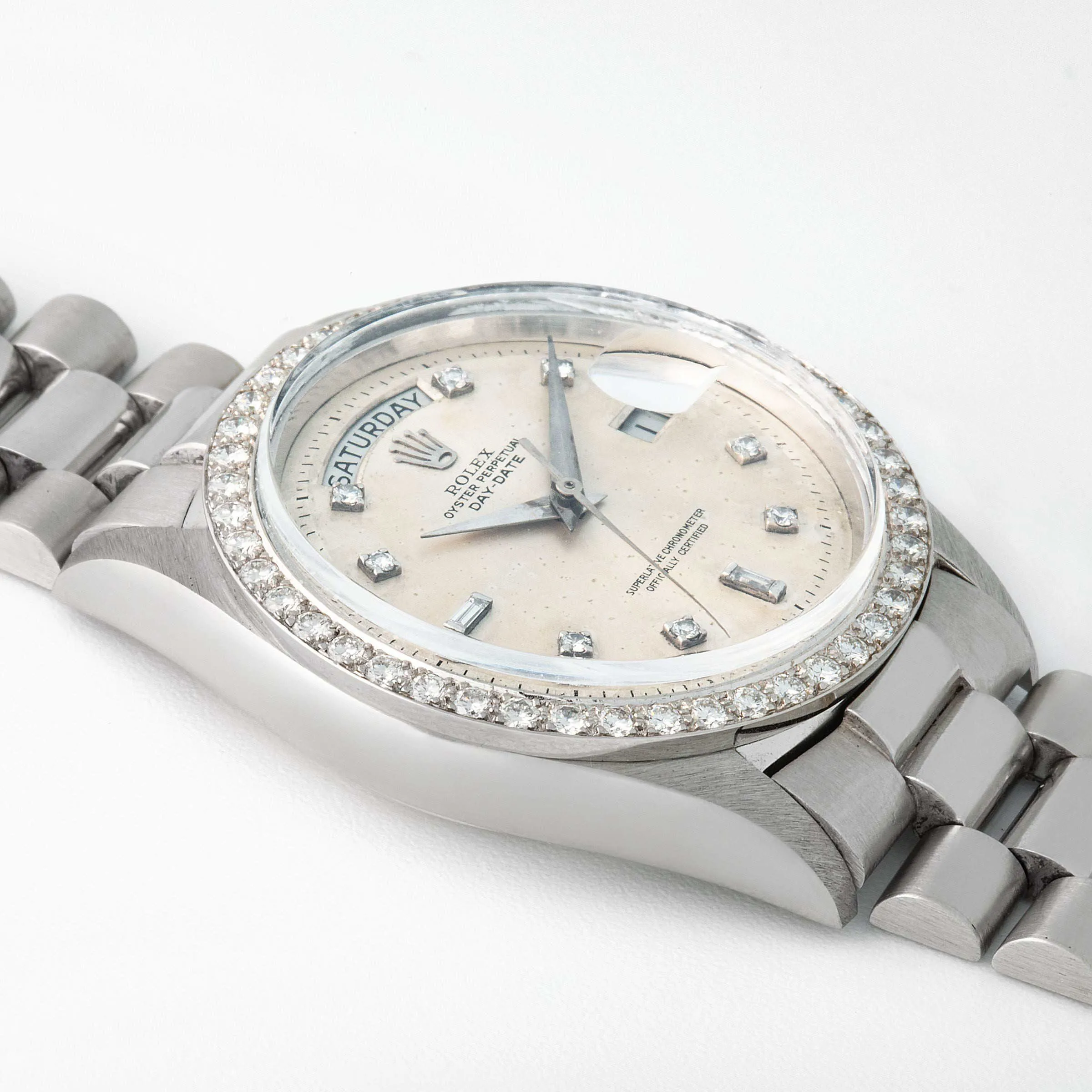 Rolex Day-Date 36 1804 36mm Platinum Silver 4