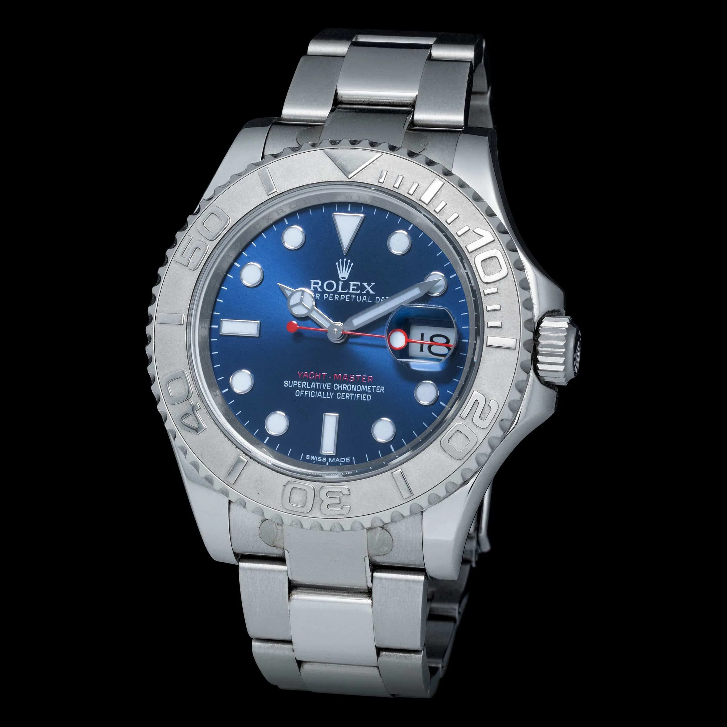 Rolex Yacht-Master 116622 40mm Stainless steel Blue