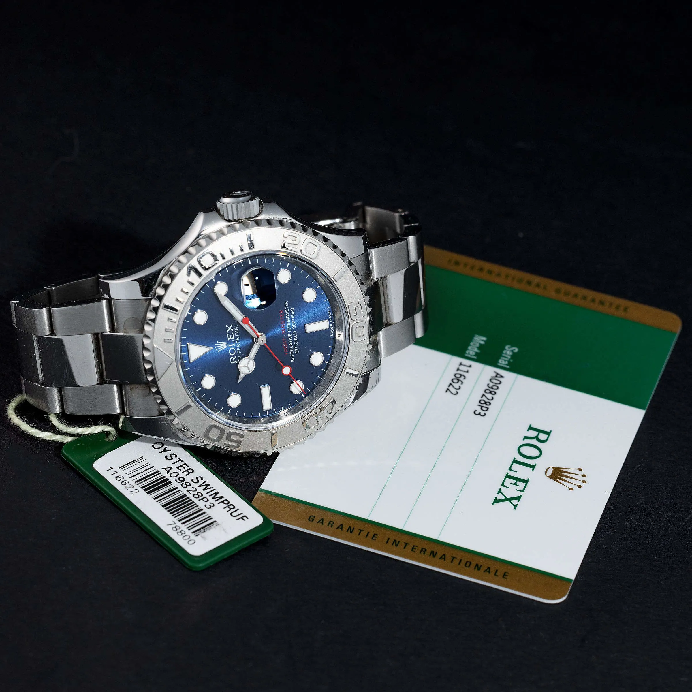 Rolex Yacht-Master 116622 40mm Stainless steel Blue 7