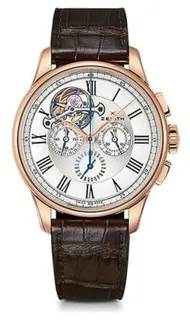 Zenith Academy 18.2250.4033/01.C713 45mm Rose gold Silver