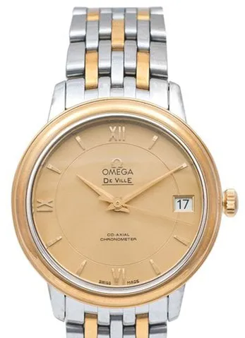 Omega De Ville 424.20.33.20.08.001 32.5mm Yellow gold and Stainless steel Yellow