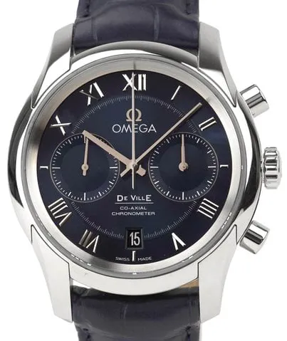 Omega De Ville Co-Axial 431.13.42.51.03.001 42mm Stainless steel Blue