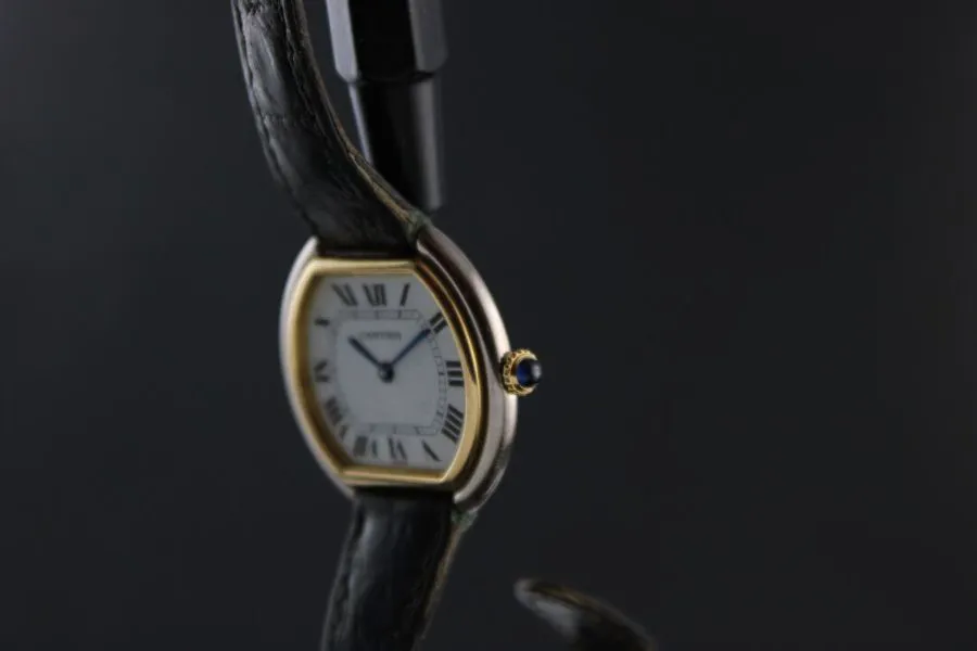 Cartier Ellipse 7820 32.5mm Yellow gold and white gold White 1