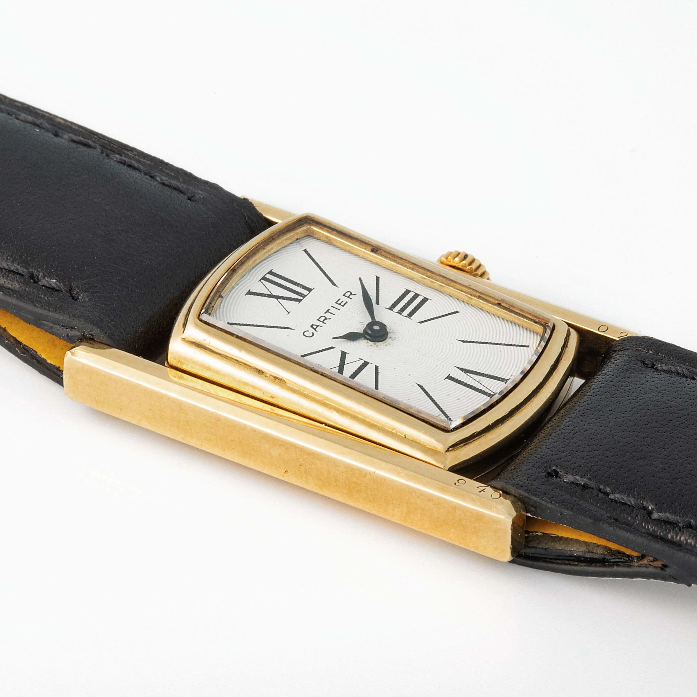 Cartier Cabriolet Reversible 21mm Yellow gold Silver 3