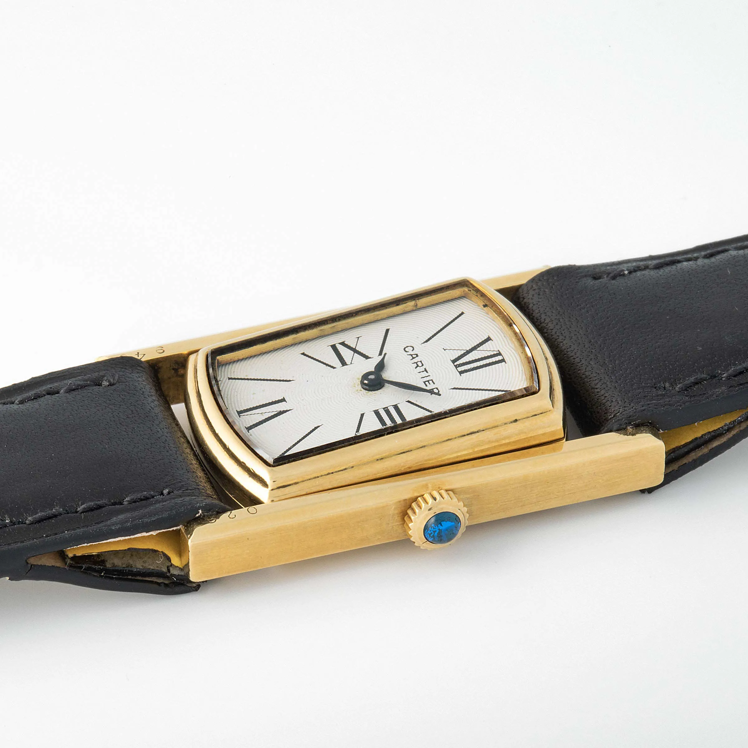 Cartier Cabriolet Reversible 21mm Yellow gold Silver 4