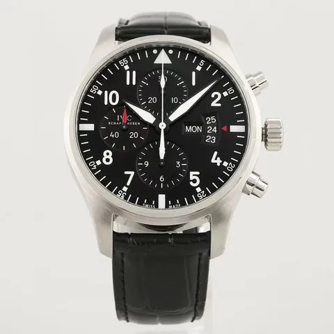 IWC Pilot IW377701 43mm Stainless steel Black