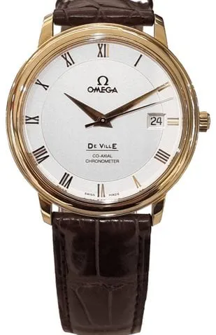 Omega De Ville 4617.31.02 36.5mm Yellow gold Silver