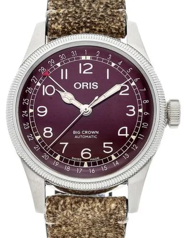 Oris Big Crown 01 754 7741 4068-07 5 20 50 40mm Stainless steel Red