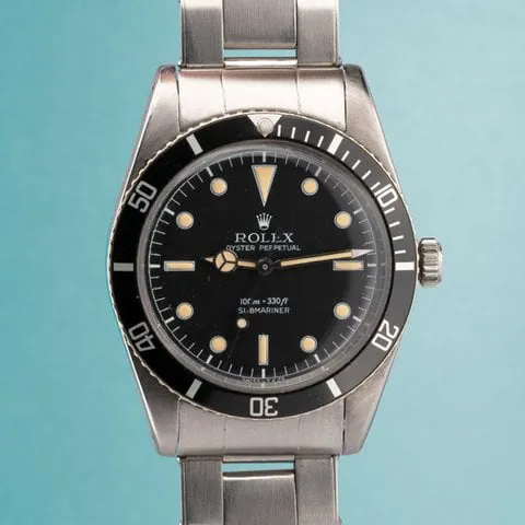 Rolex Submariner 5508 37mm Stainless steel Black