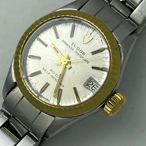 Tudor Princess Oysterdate 7592/3 23mm Gold/steel White