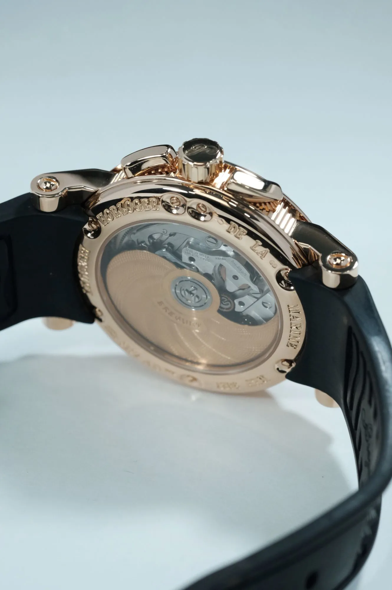 Breguet Marine 5827BR/Z2/5ZU 42mm Rose gold Black 4