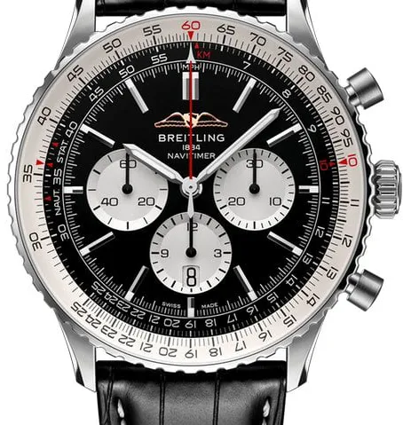 Breitling Navitimer AB0137211B1P1 46mm Stainless steel Black