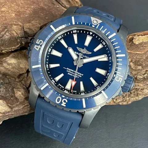 Breitling Superocean V17369161C1S1 48mm Titanium Blue